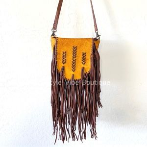 American Darling That 70's Bag leather handbag purse crossbody